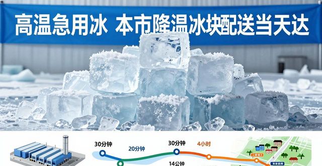 降温冰块配送流程_高效靠谱冰块运输_宝山降温冰块配送