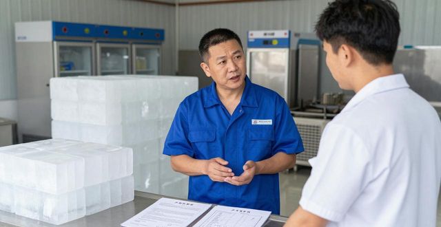 宝山冰块订购的秘密：夏天烧烤摊老板都在用的方法